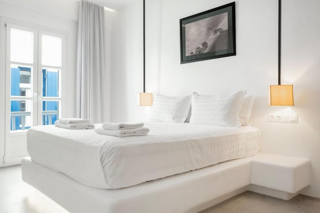 Luxury Apartment Center Of Mykonos Town - Sleeps 4 Kültér fotó